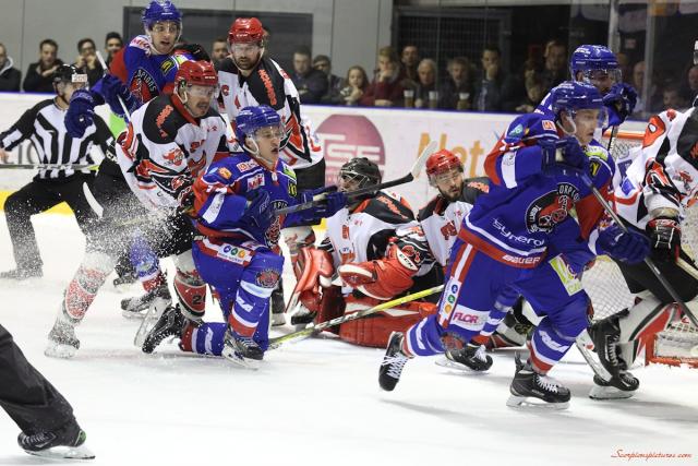 Photo hockey Division 1 - Division 1 : 6ème journée : Mulhouse vs Neuilly/Marne - Mulhouse dévore les Bisons