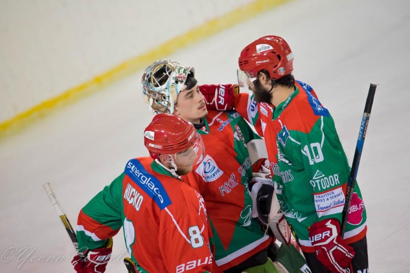 Photo hockey Division 1 - Division 1 : 7ème journée : Mont-Blanc vs Anglet - Anglet s’en sort bien, Mont-Blanc se rassure