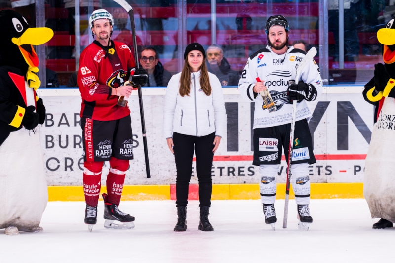 Photo hockey Division 1 - Division 1 : 7ème journée : Morzine-Avoriaz vs Brest  - Défaite amère