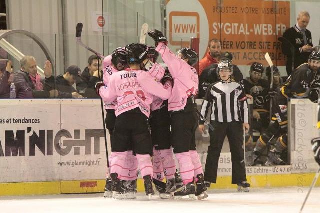 Photo hockey Division 1 - Division 1 : 7ème journée : Tours  vs Brest  - Tours... au final