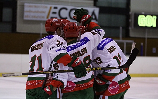 Photo hockey Division 1 - Division 1 : 8ème journée : Chambéry vs Mont-Blanc - Mont-Blanc revenu des enfers !