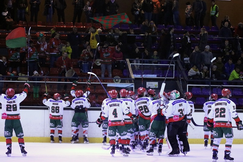 Photo hockey Division 1 - Division 1 : 8ème journée : Chambéry vs Mont-Blanc - Mont-Blanc revenu des enfers !