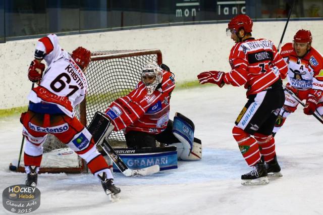Photo hockey Division 1 - Division 1 : 8ème journée : Mont-Blanc vs Cholet  - Les Dogs prennent leur temps