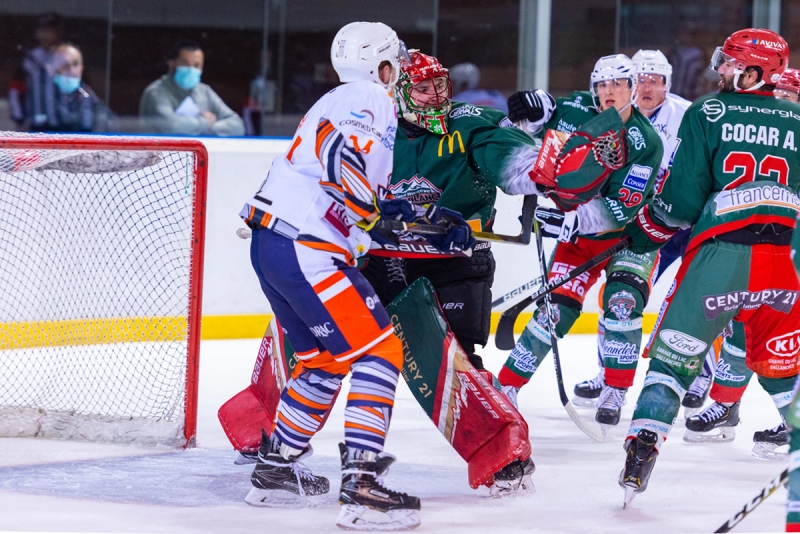 Photo hockey Division 1 - Division 1 : 8ème journée : Mont-Blanc vs Montpellier  - Mont-Blanc : 7 à la maison !