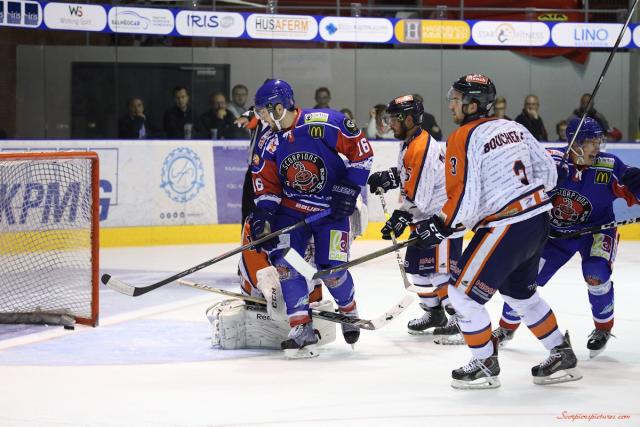 Photo hockey Division 1 - Division 1 : 8ème journée : Mulhouse vs Clermont-Ferrand - Les Scorpions reprennent confiance