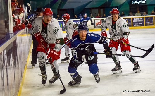 Photo hockey Division 1 - Division 1 : 8ème journée : Nantes vs Cergy-Pontoise - Les Jokers s’imposent sans trembler