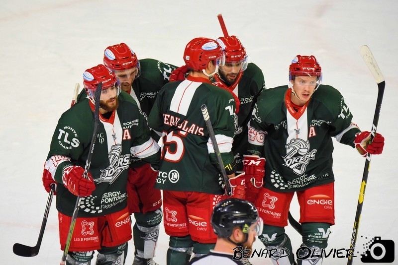 Photo hockey Division 1 - Division 1 : 9ème journée : Cergy-Pontoise vs Marseille - Le festival des Jokers