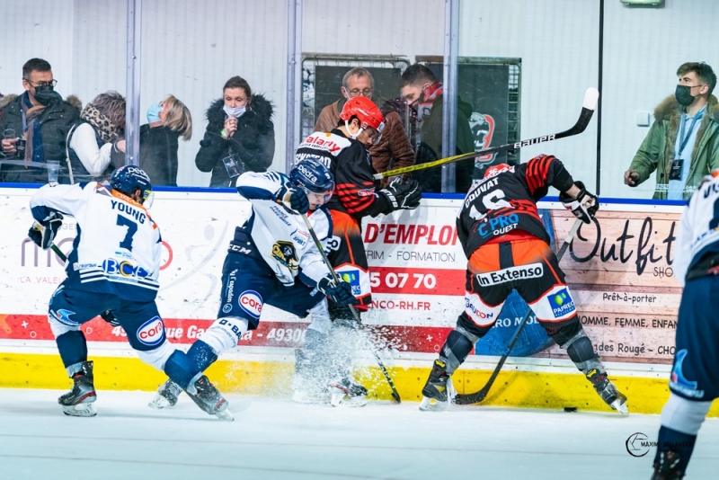 Photo hockey Division 1 - Division 1 : 9ème journée : Cholet  vs Dunkerque - Une cinquième pour Cholet
