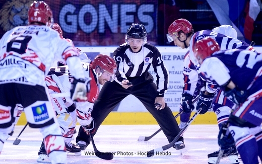 Photo hockey Division 1 - Division 1 : 9ème journée : Lyon vs Cholet  - Lyon submergé par Cholet