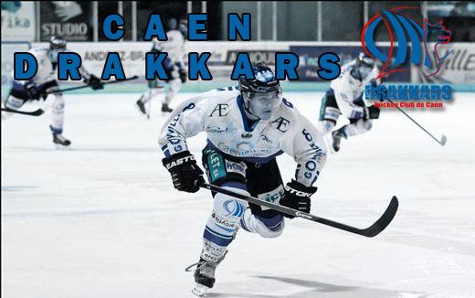 Photo hockey Division 1 - Division 1 : Caen  (Les Drakkars) - Des Drakkars conquérants