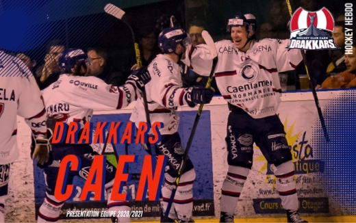 Photo hockey Division 1 - Division 1 : Caen  (Les Drakkars) - Division 1 - Présentation : Caen