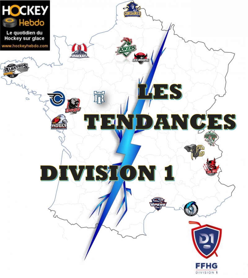 Photo hockey Division 1 - Division 1 - Division 1 - Les tendances de la 20ème Journée