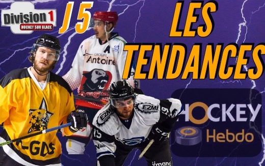Photo hockey Division 1 - Division 1 - Division 1 - Les Tendances de la 5ème Journée 