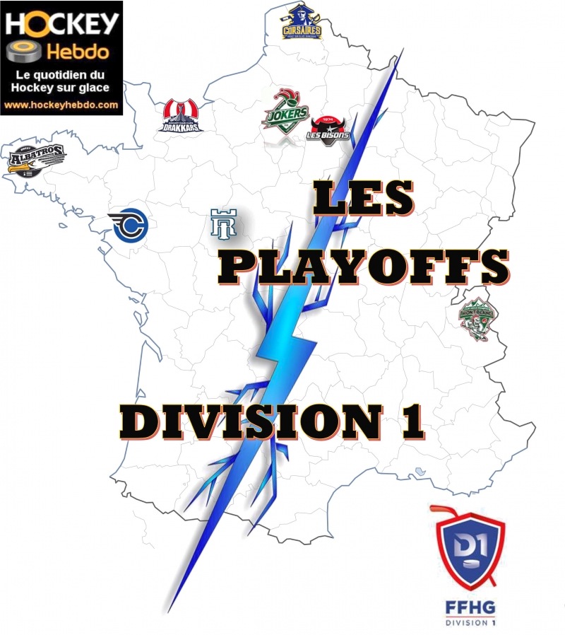 Photo hockey Division 1 - Division 1 - Hockey sur glace - Edition spéciale : 1/4 de Finale