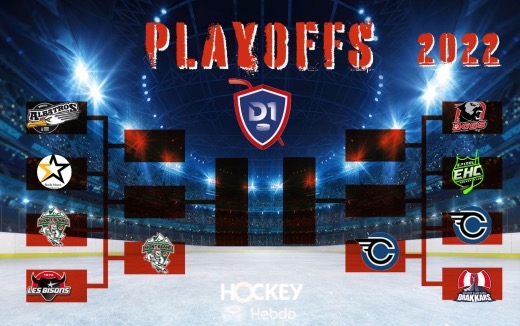 Photo hockey Division 1 - Division 1 - Hockey sur glace - Edition spéciale : 1/4 de finale