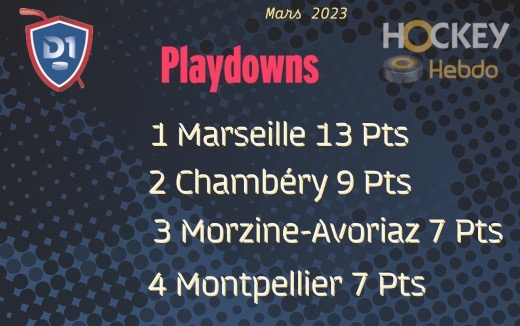 Photo hockey Division 1 - Division 1 - Hockey sur glace - Edition spéciale : Playdowns