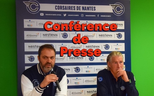 Photo hockey Division 1 - Division 1 : Nantes (Les Corsaires) - Nantes: Conférence de presse