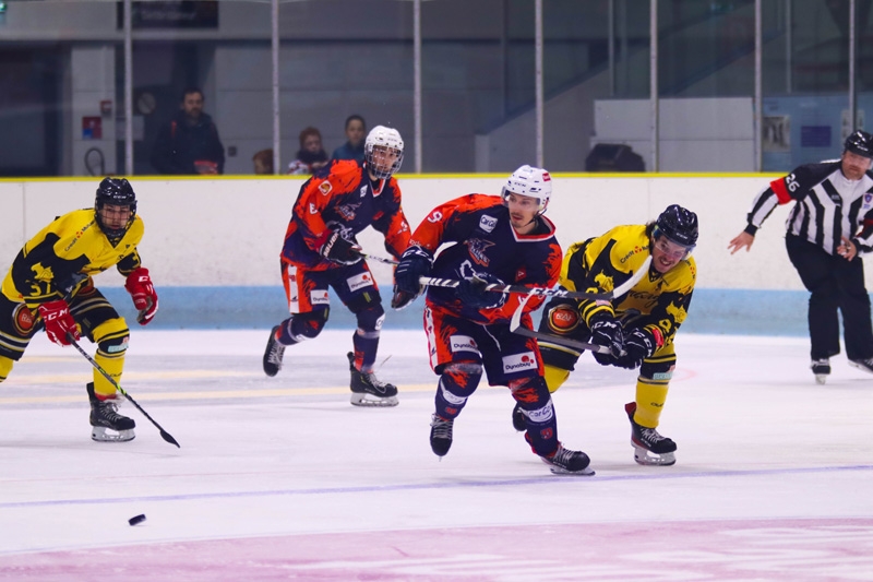 Photo hockey Division 1 - Division 1 - Poule de maintien - J6 : Clermont-Ferrand vs Chambéry - Clap de fin pour Clermont