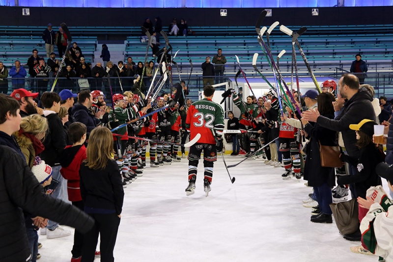 Photo hockey Division 1 - Division 1 - Poule de Maintien - J6 : Mont-Blanc vs Valenciennes - Diables aux enfers, Mont-Blanc maintenu !