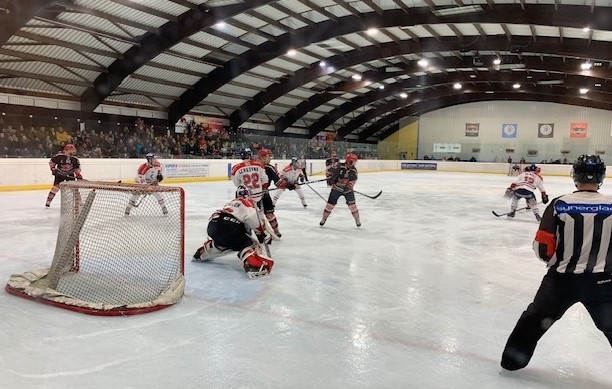 Photo hockey Division 1 - Division 1 - Quart de Finale match 2 : Neuilly/Marne vs Caen  - Neuilly contrôle