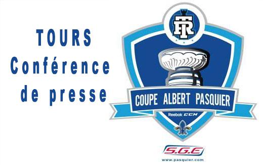 Photo hockey Division 1 - Division 1 : Tours  (Les Remparts) - Tours, conférence de presse