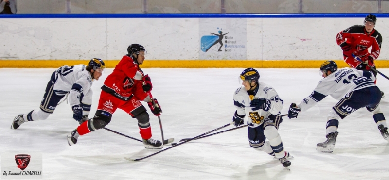 Photo hockey Division 1 - Division 1 : Valenciennes (Les Diables Rouges) - Valenciennes - Bilan avant les playoffs !