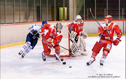 Photo hockey Division 1 - Division 2 : 5ème journée - B : Annecy vs Paris (FV) - Les Français Volants coulent à pic