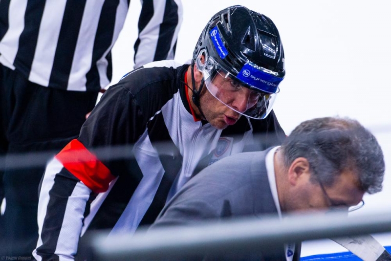 Photo hockey Division 1 - Division1 : Final four - demi finale : Strasbourg  vs Neuilly/Marne - Strasbourg jusqu’au bout du supense.