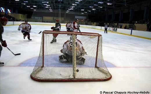 Photo hockey Division 1 - Play-off :  1/4, match aller : Cergy-Pontoise vs Bordeaux -  Un match superbe !!!! Mais que d