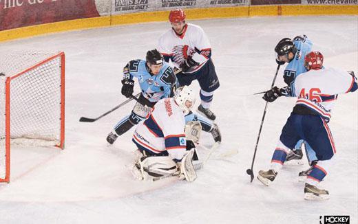 Photo hockey Division 2 - D2 :  Play Off - 1/8ème de finale - Retour : Tours  vs Evry  - Galerie photos 