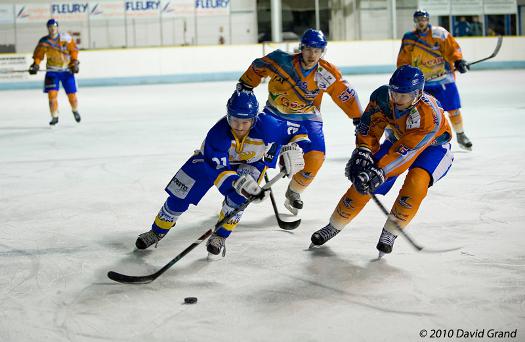 Photo hockey Division 2 - D2 : 11ème journée - A : Clermont-Ferrand vs Champigny-sur-Marne - Clermont freiné par l