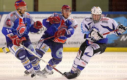 Photo hockey Division 2 - D2 : 12ème journée - B : Lyon vs Courchevel-Méribel-Pralognan - Reportage photos 