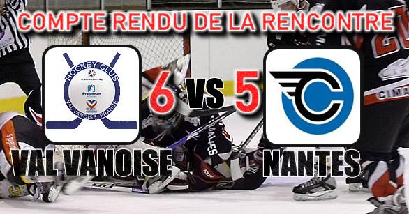Photo hockey Division 2 - D2 : 14ème journée poule A : Courchevel-Méribel-Pralognan vs Nantes - Val Vanoise / Nantes