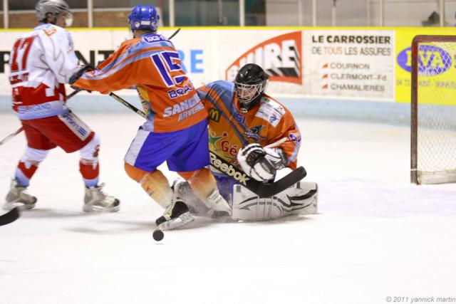 Photo hockey Division 2 - D2 : 17ème journée - A : Clermont-Ferrand vs Annecy - Déroute Arverne