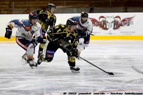 Photo hockey Division 2 - D2 : 17ème journée - A : Roanne vs Clermont-Ferrand - Derby gagnant mais pour Clermont