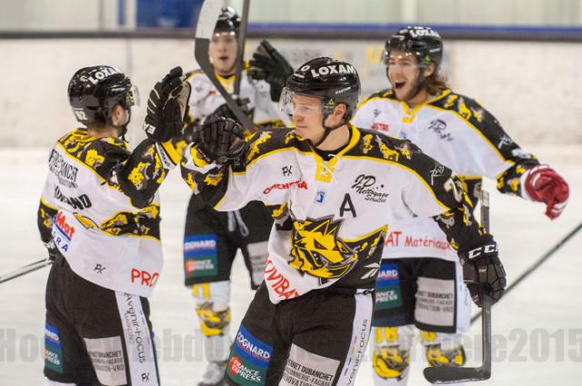 Photo hockey Division 2 - D2 : 18ème journée - A : Villard-de-Lans vs Roanne - D2 : Les Ours se font peur 