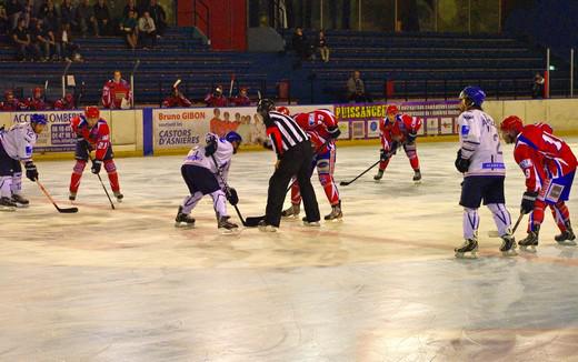 Photo hockey Division 2 - D2 : 1ère journée - B : Asnières vs Paris (FV) - Les Français Volants débutent par la victoire