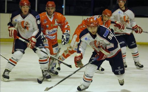 Photo hockey Division 2 - D2 : 4ème journée - B : Amnéville vs Evry  - Reportage photos