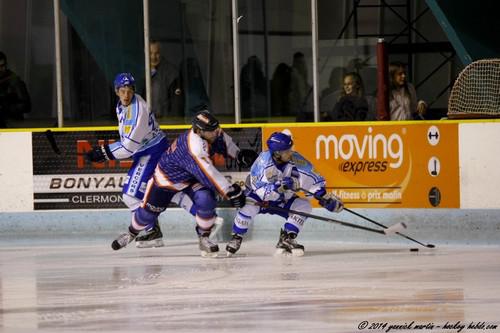 Photo hockey Division 2 - D2 : 5ème journée - A : Clermont-Ferrand vs Villard-de-Lans - Clermont s