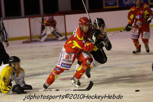 Photo hockey Division 2 - D2 : 6ème journée - A : Orléans vs Rouen II - Les Renards victimes des powers play