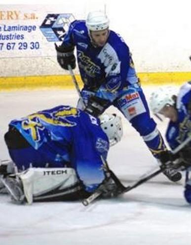 Photo hockey Division 2 - D2 : 7ème journée poule A : Dunkerque vs Courchevel-Méribel-Pralognan - Les Corsaires à la chasse aux Bouquetins
