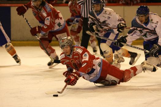 Photo hockey Division 2 - D2 : 8ème journée - A : Annecy vs Clermont-Ferrand - Les Chevaliers du Lac confirment