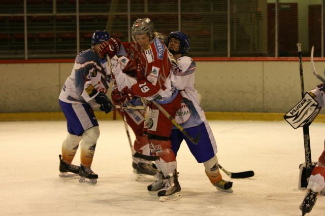 Photo hockey Division 2 - D2 : 8ème journée - A : Annecy vs Clermont-Ferrand - Les Chevaliers du Lac confirment