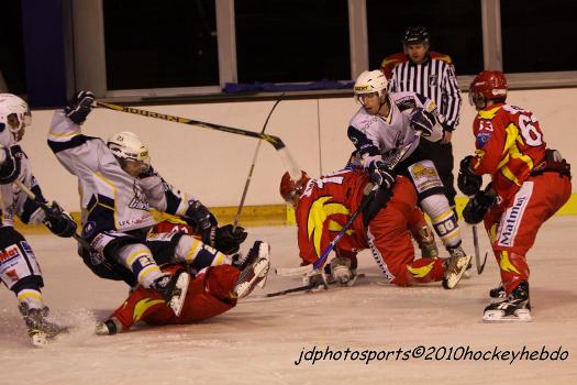 Photo hockey Division 2 - D2 : 8ème journée - A : Orléans vs Dunkerque - Une défaite dans un silence religieux