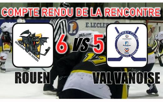 Photo hockey Division 2 - D2 : 8ème journée poule A : Rouen II vs Courchevel-Méribel-Pralognan - Naufrage à l