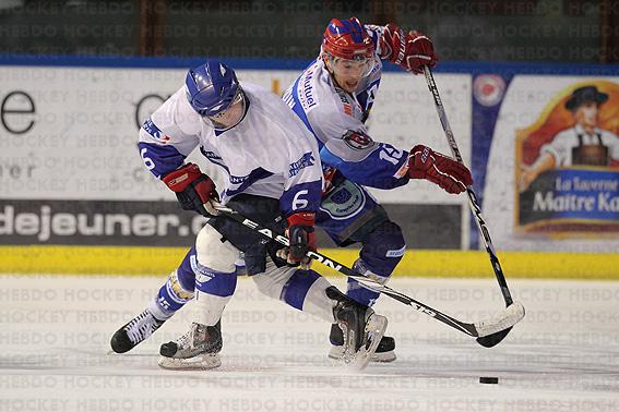 Photo hockey Division 2 - D2 : 9ème journée - B : Lyon vs Paris (FV) - Festival de buts et de pénalités