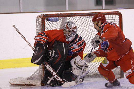 Photo hockey Division 2 - D2 : play-off, 1/2 finale, match retour : Cholet  vs Dunkerque - Les Corsaires à l