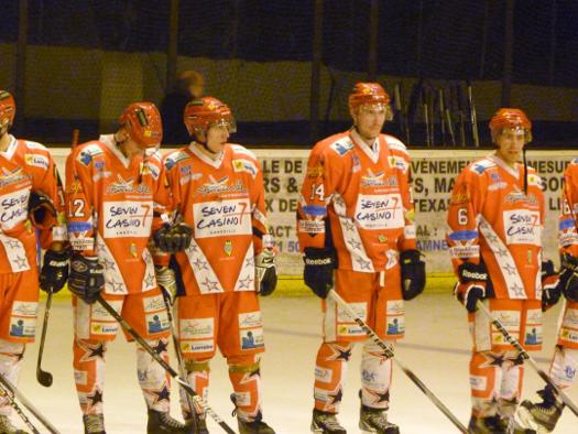 Photo hockey Division 2 - D2 : play-off, 1/4 de finale, match retour : Amnéville vs Nantes - Jusqu