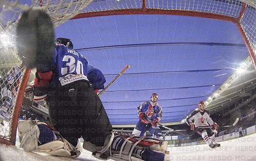 Photo hockey Division 2 - D2 : play-off, 1/4 de finale, match retour : Lyon vs Evry  - Un doublé pour Lyon