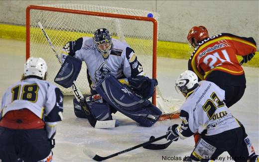 Photo hockey Division 2 - D2 : play-off, 1/8ème de finale, match aller : Meudon vs Dunkerque - Reportage photos